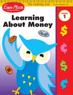 Front cover_Learning Line: Learning About Money, Grade 1 Workbook