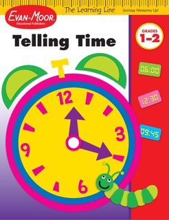 Couverture_Learning Line: Telling Time, Grade 1 - 2 Workbook