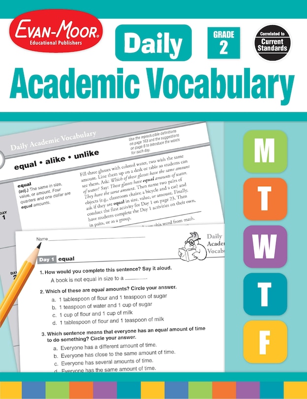 Couverture_Daily Academic Vocabulary, Grade 2 Teacher Edition