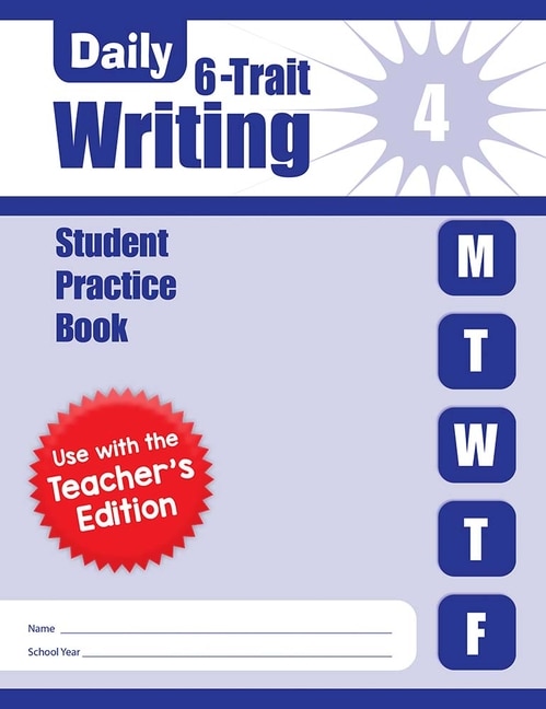 Couverture_Daily 6-Trait Writing, Grade 4 Student Edition Workbook (5-pack)