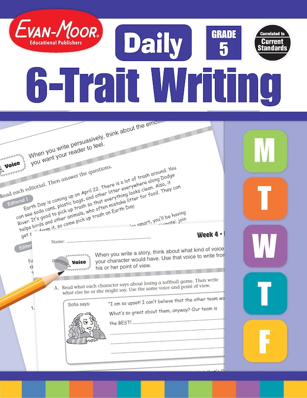 Couverture_Daily 6-Trait Writing, Grade 5 Teacher Edition