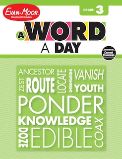 Front cover_A Word a Day, Grade 3 Teacher Edition