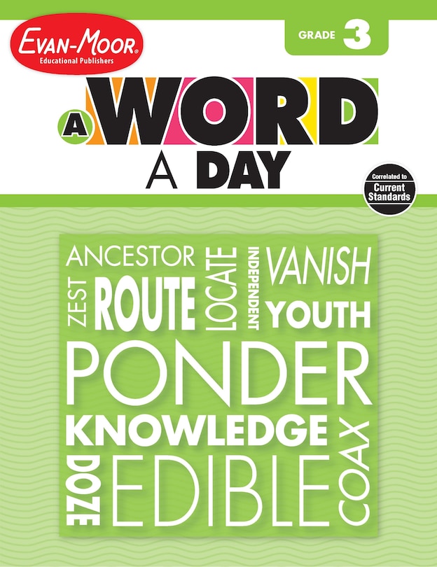 Front cover_A Word a Day, Grade 3 Teacher Edition
