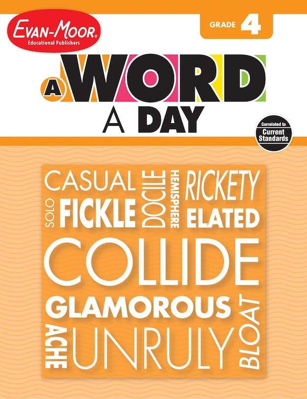 Front cover_A Word a Day, Grade 4 Teacher Edition