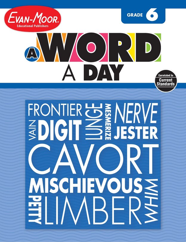 Front cover_A Word a Day, Grade 6 Teacher Edition