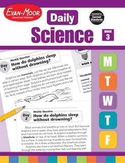 Front cover_Daily Science, Grade 3 Teacher Edition