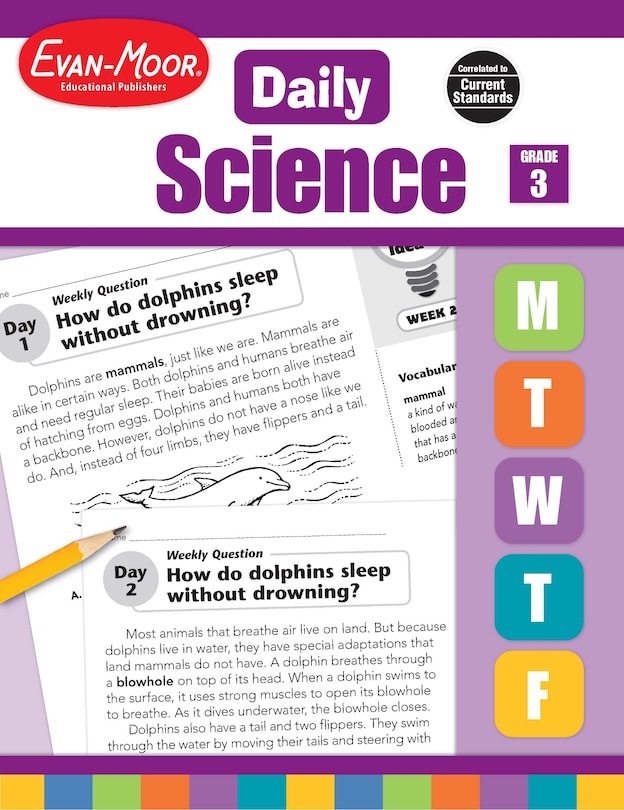 Front cover_Daily Science, Grade 3 Teacher Edition