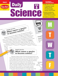 Front cover_Daily Science, Grade 6 Teacher Edition