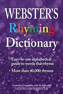 Front cover_Webster's Rhyming Dictionary