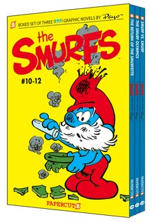 Front cover_The Smurfs Graphic Novels Boxed Set: Vol. #10-12