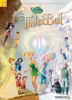 Front cover_Disney Fairies Graphic Novel #15: Tinker Bell and the Secret of the Wings