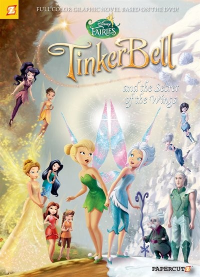 Front cover_Disney Fairies Graphic Novel #15: Tinker Bell and the Secret of the Wings