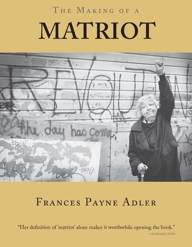 Front cover_The Making Of A Matriot