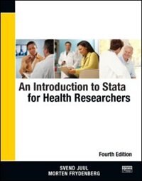Couverture_An Introduction To Stata For Health Researchers