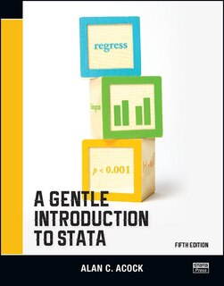 Front cover_A Gentle Introduction To Stata, Fifth Edition