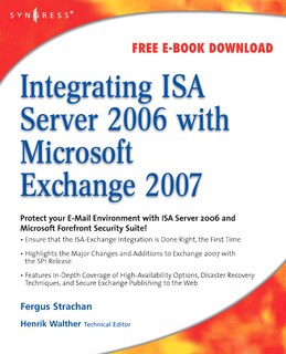 Front cover_Integrating ISA Server 2006 with Microsoft Exchange 2007