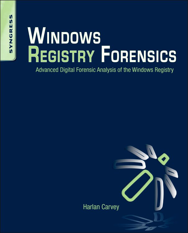 Front cover_Windows Registry Forensics