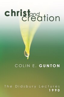 Front cover_Christ and Creation