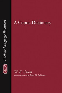 Front cover_A Coptic Dictionary