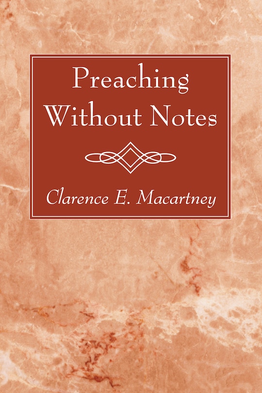 Front cover_Preaching Without Notes
