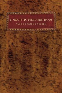 Front cover_Linguistic Field Methods