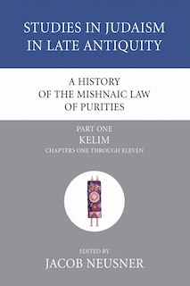 Front cover_A History of the Mishnaic Law of Purities, Part 1