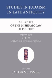 Front cover_A History of the Mishnaic Law of Purities, Part 3