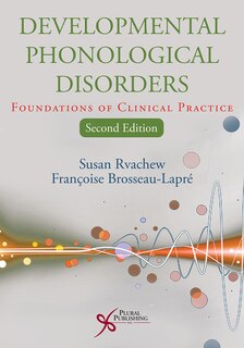 Front cover_Developmental Phonological Disorders