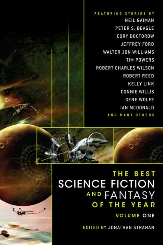 Front cover_The Best Science Fiction and Fantasy of the Year Volume 1