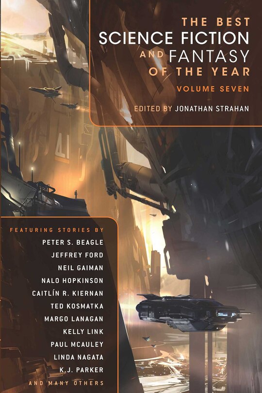Front cover_The Best Science Fiction and Fantasy of the Year Volume Seven