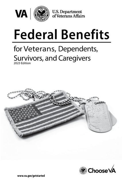Couverture_Federal Benefits for Veterans, Dependents and Survivors 2023