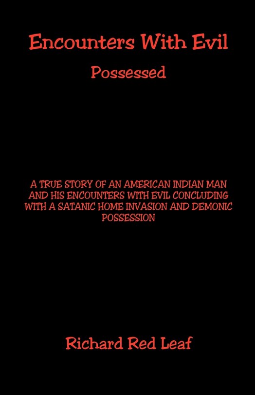 Front cover_Encounters with Evil - Possessed