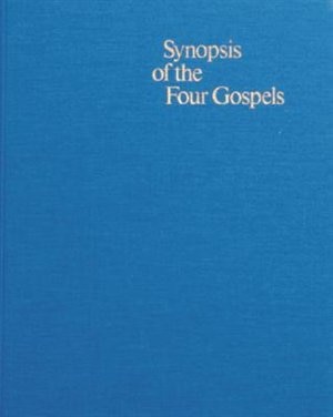 Couverture_SYNOPSIS OF THE FOUR GOSPELS (GREEK AND ENGLISH)