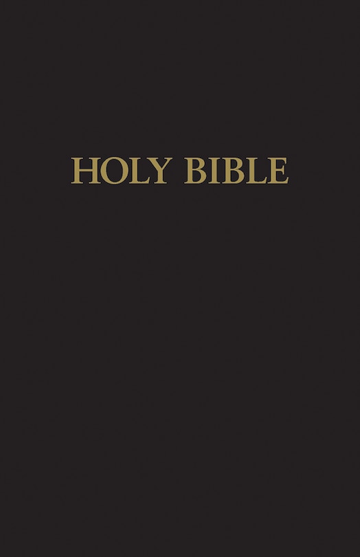 Couverture_KJV Large Print Pew Bible (Hardcover, Black)