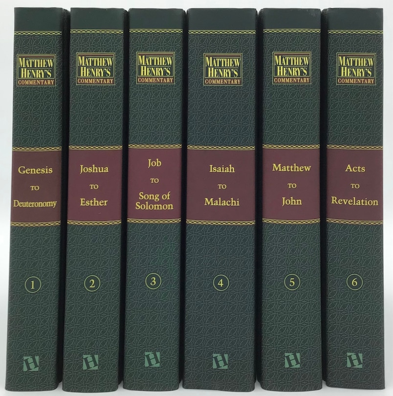 Front cover_Matthew Henry’s Commentary on the Whole Bible, Complete 6-Volume Set