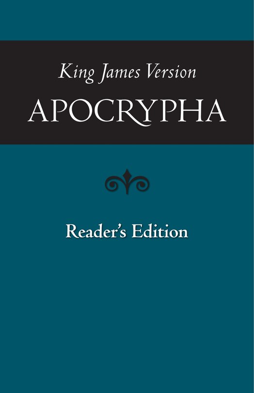 Front cover_KJV Apocrypha, Reader's Edition