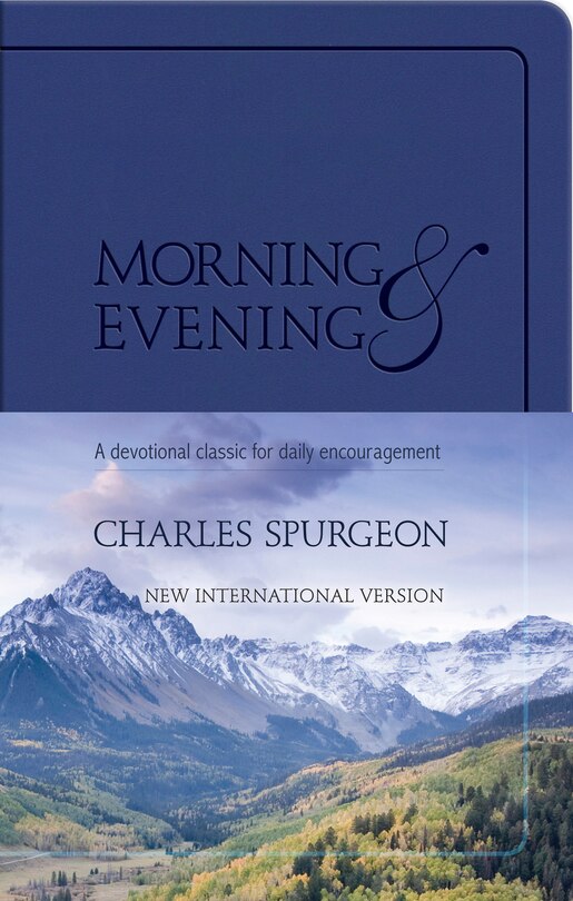 Front cover_MORNING and EVENING, NIV