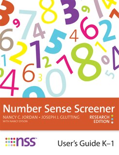 Front cover_Number Sense Screener(tm) (NSS(tm)) User's Guide, K-1, Research Edition