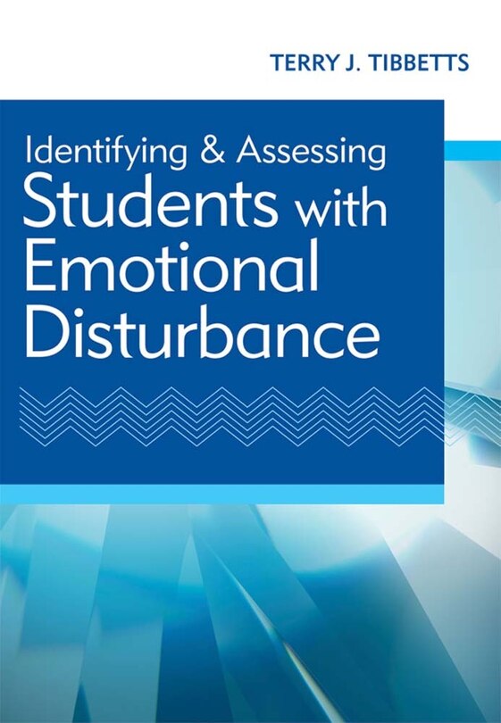 Front cover_Identifying And Assessing Students With Emotional Disturbance