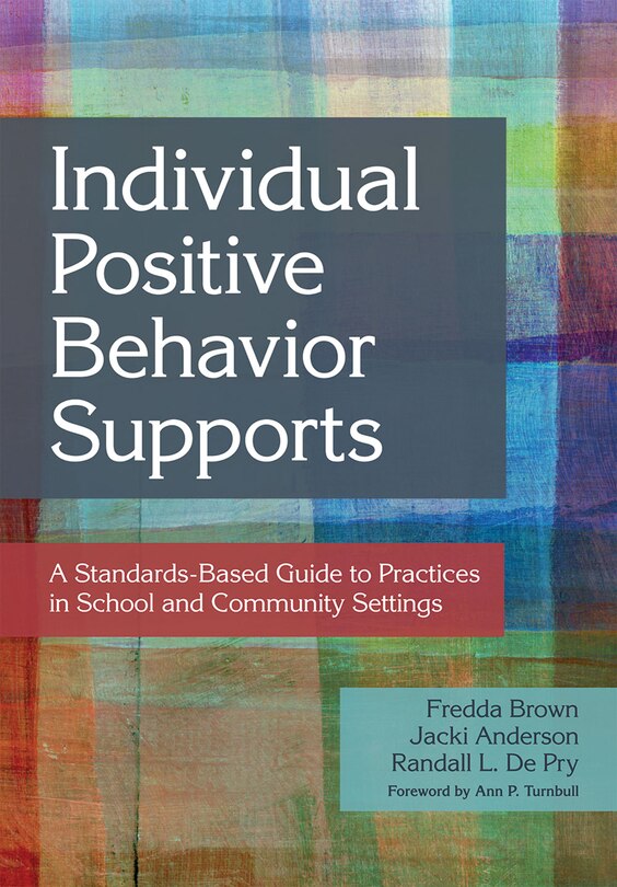 Front cover_Individual Positive Behavior Supports