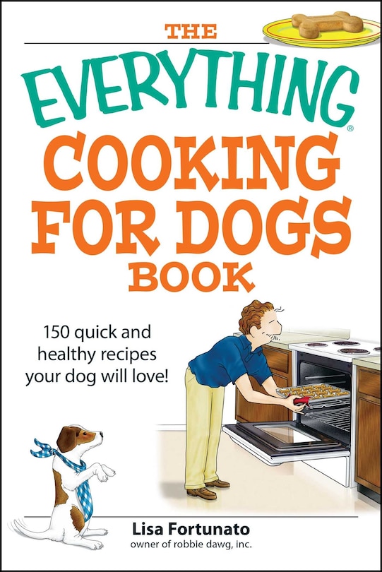 Front cover_The Everything Cooking for Dogs Book