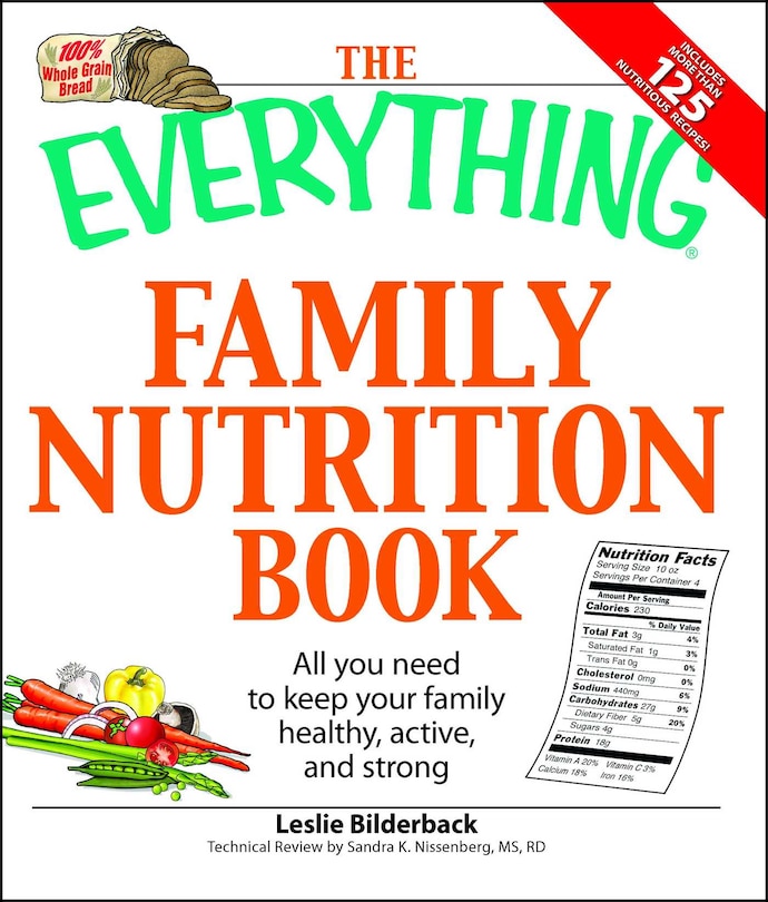 Front cover_The Everything Family Nutrition Book