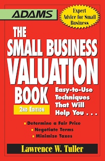 Front cover_The Small Business Valuation Book