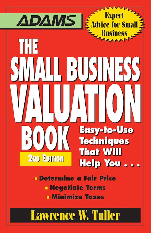Front cover_The Small Business Valuation Book