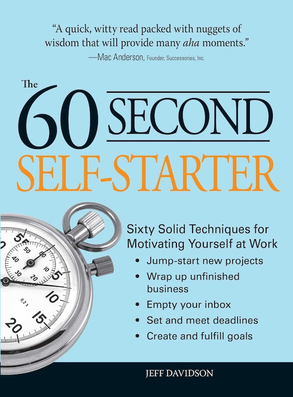 Front cover_60 Second Self-starter