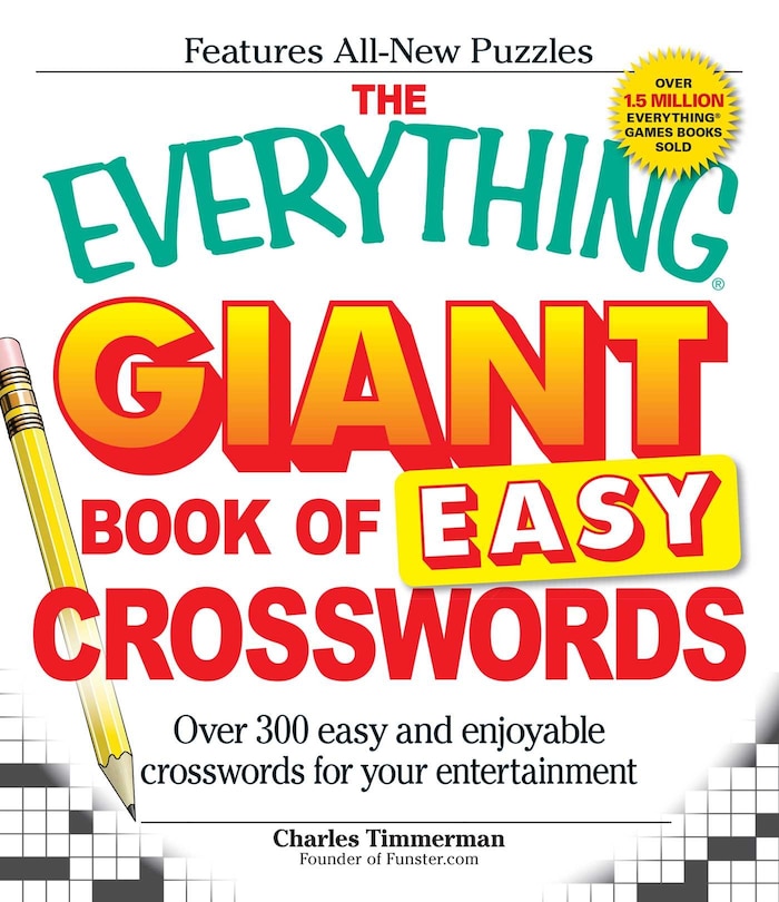 Front cover_The Everything Giant Book of Easy Crosswords