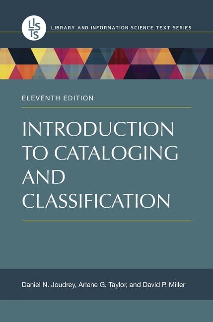 Couverture_Introduction to Cataloging and Classification