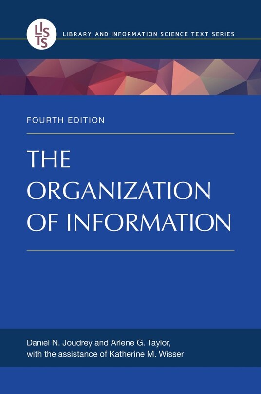 Front cover_The Organization of Information