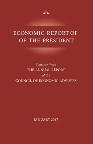 Front cover_Economic Report Of The President, January 2017