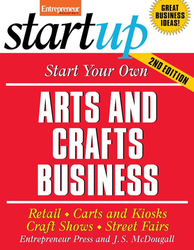 Front cover_Start Your Own Arts and Crafts Business